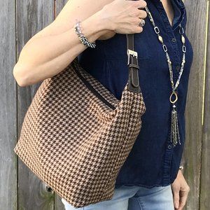 RALPH LAUREN Houndstooth Bag